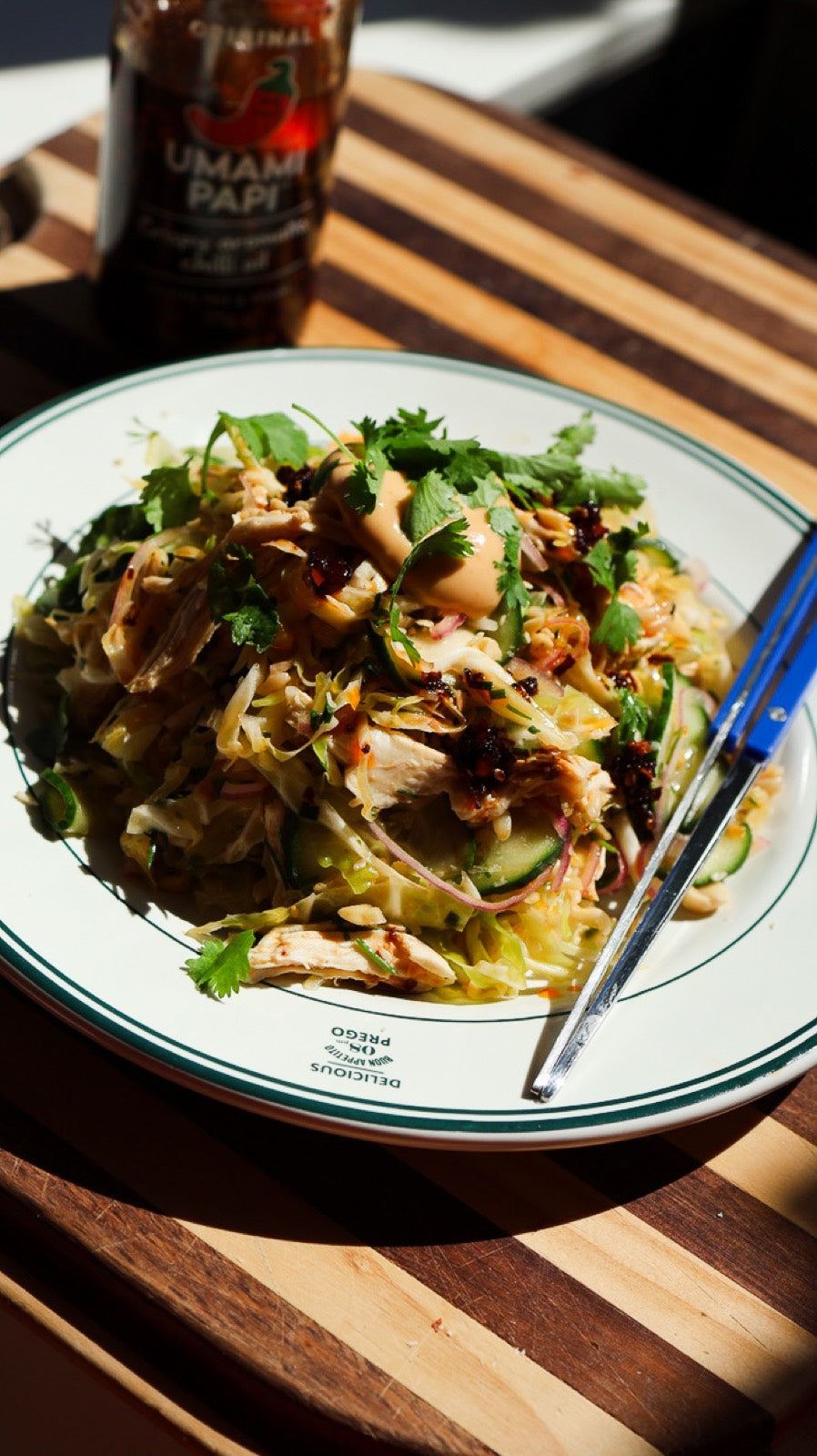 Lemon Chicken Sesame Cabbage Salad