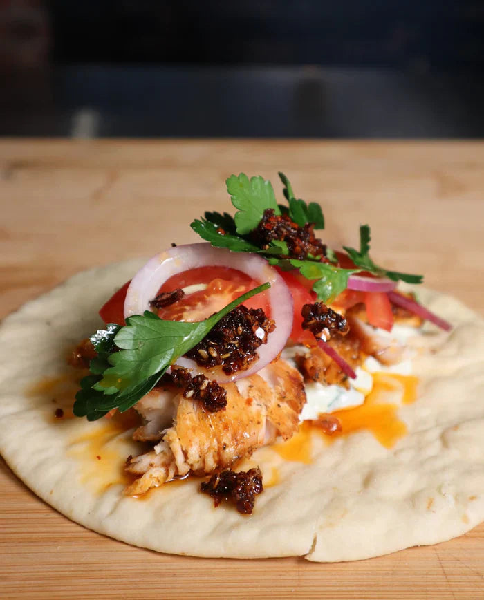 Umami Chicken Wrap