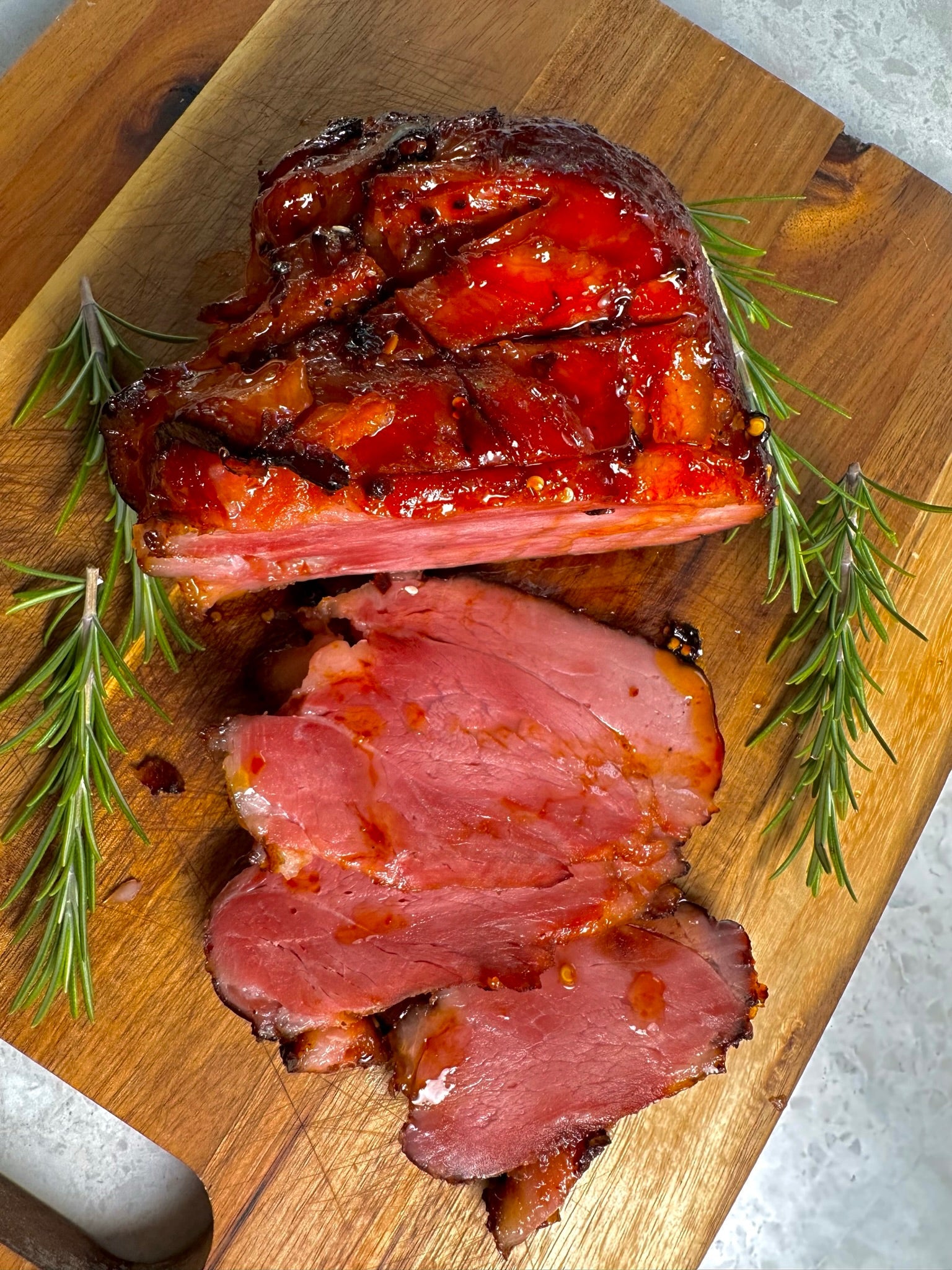Honey Umami Glazed Christmas Ham