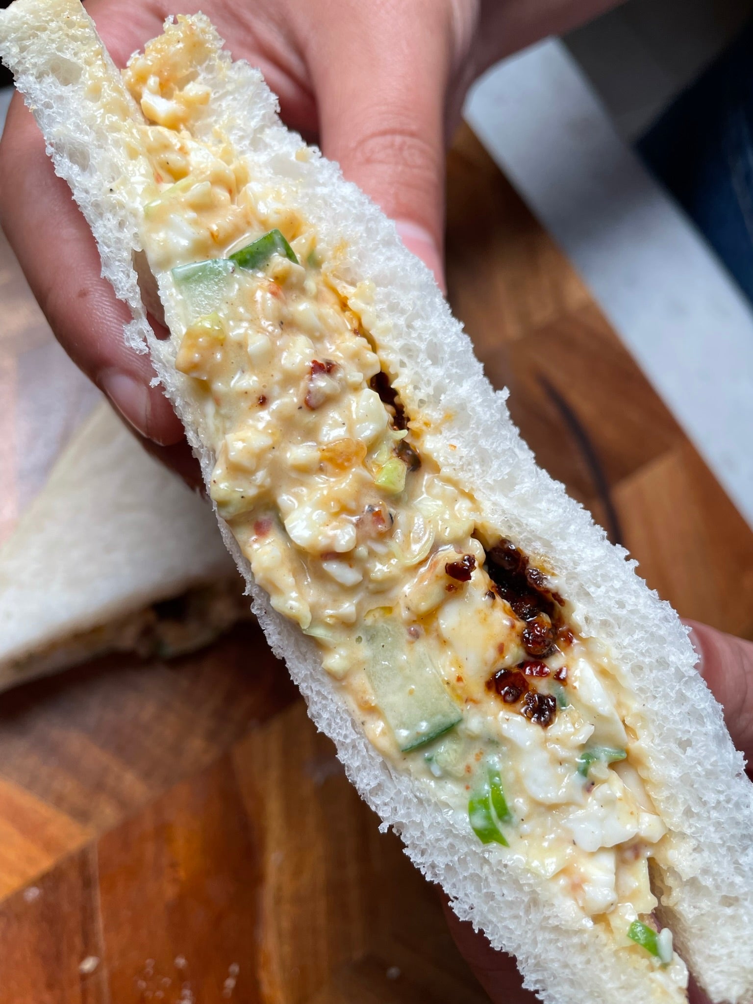 Umami Egg Salad Sandwich