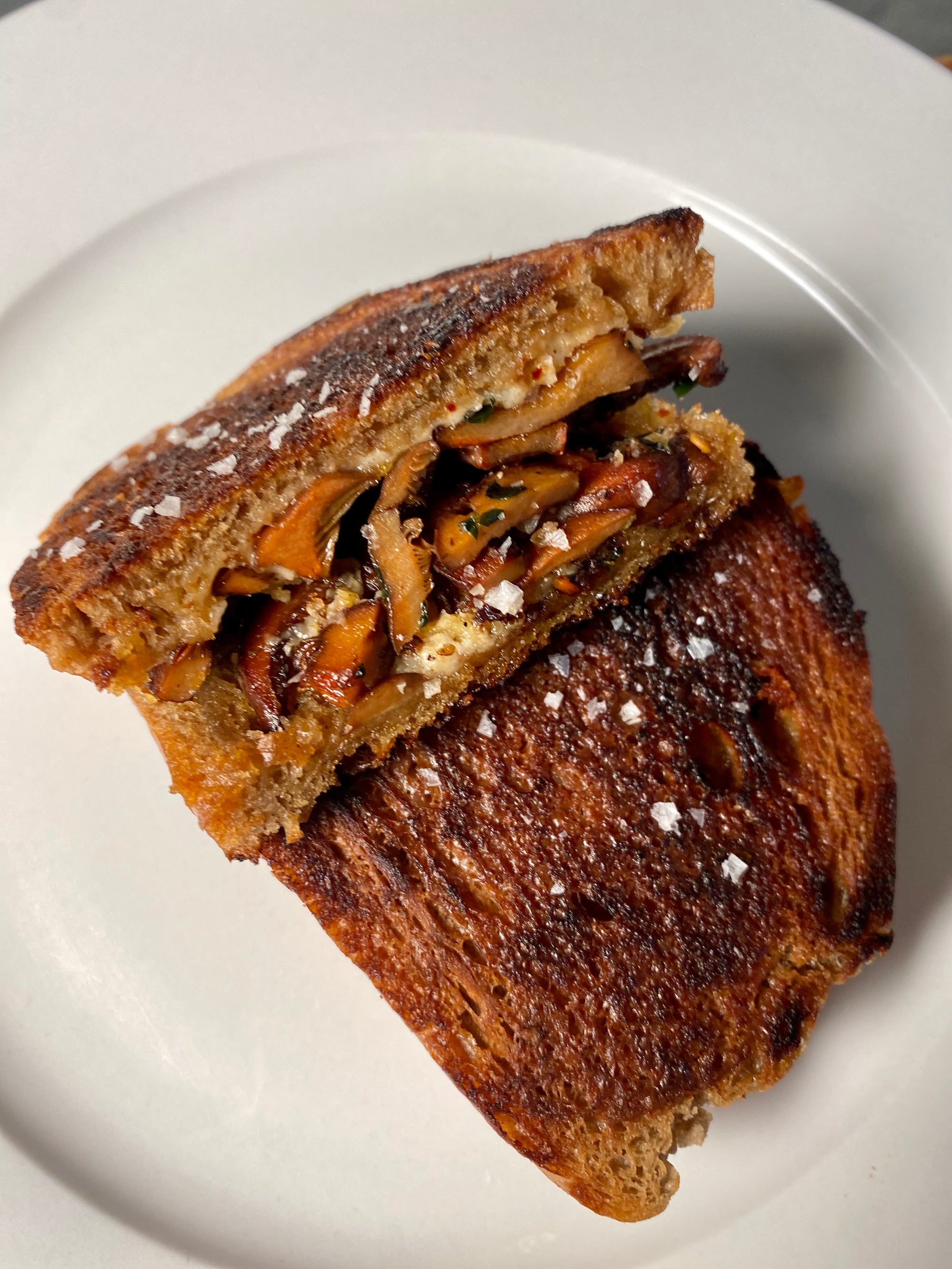 Mushroom Umami Toastie