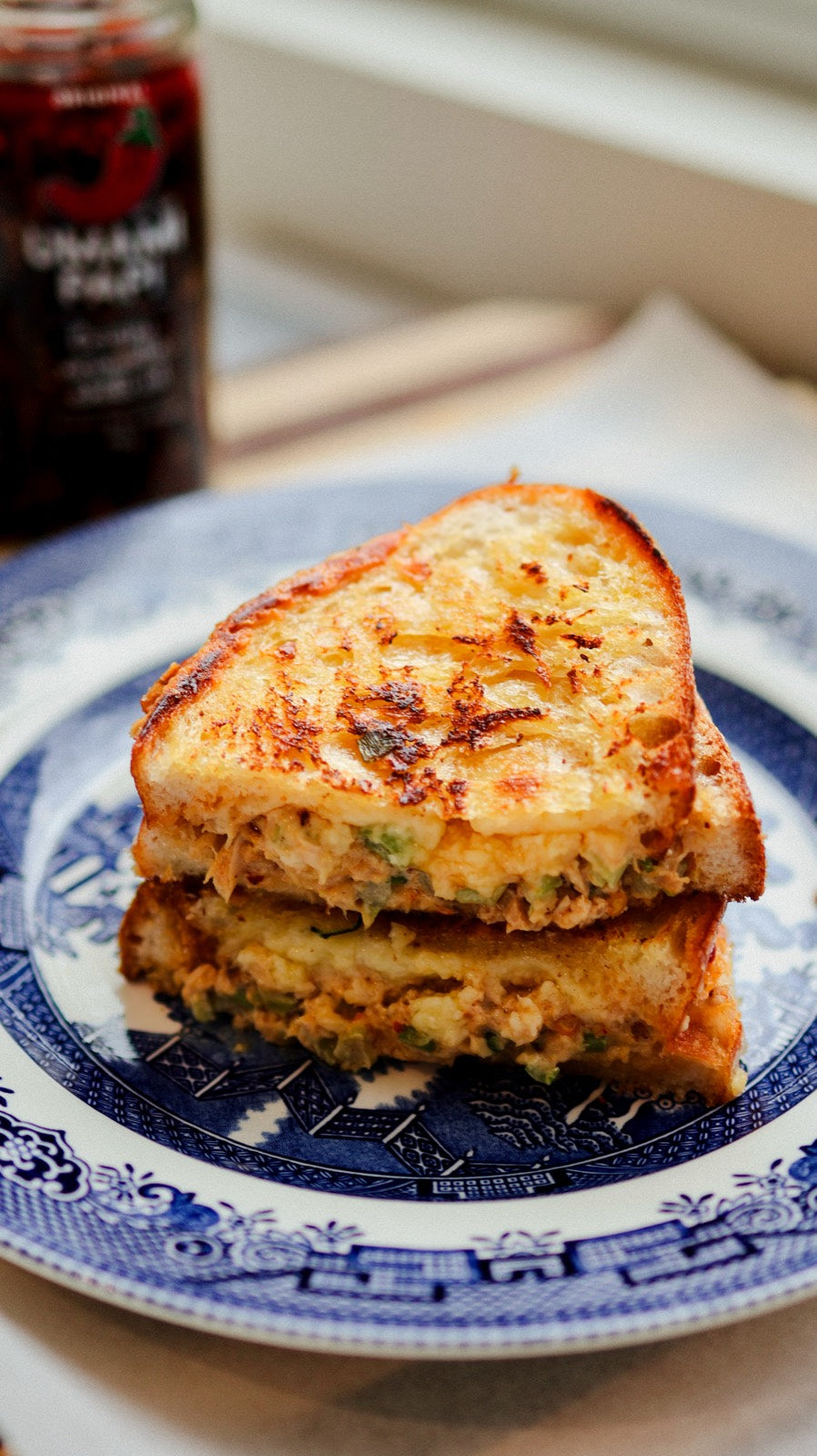 Chilli Crisp Tuna Melt