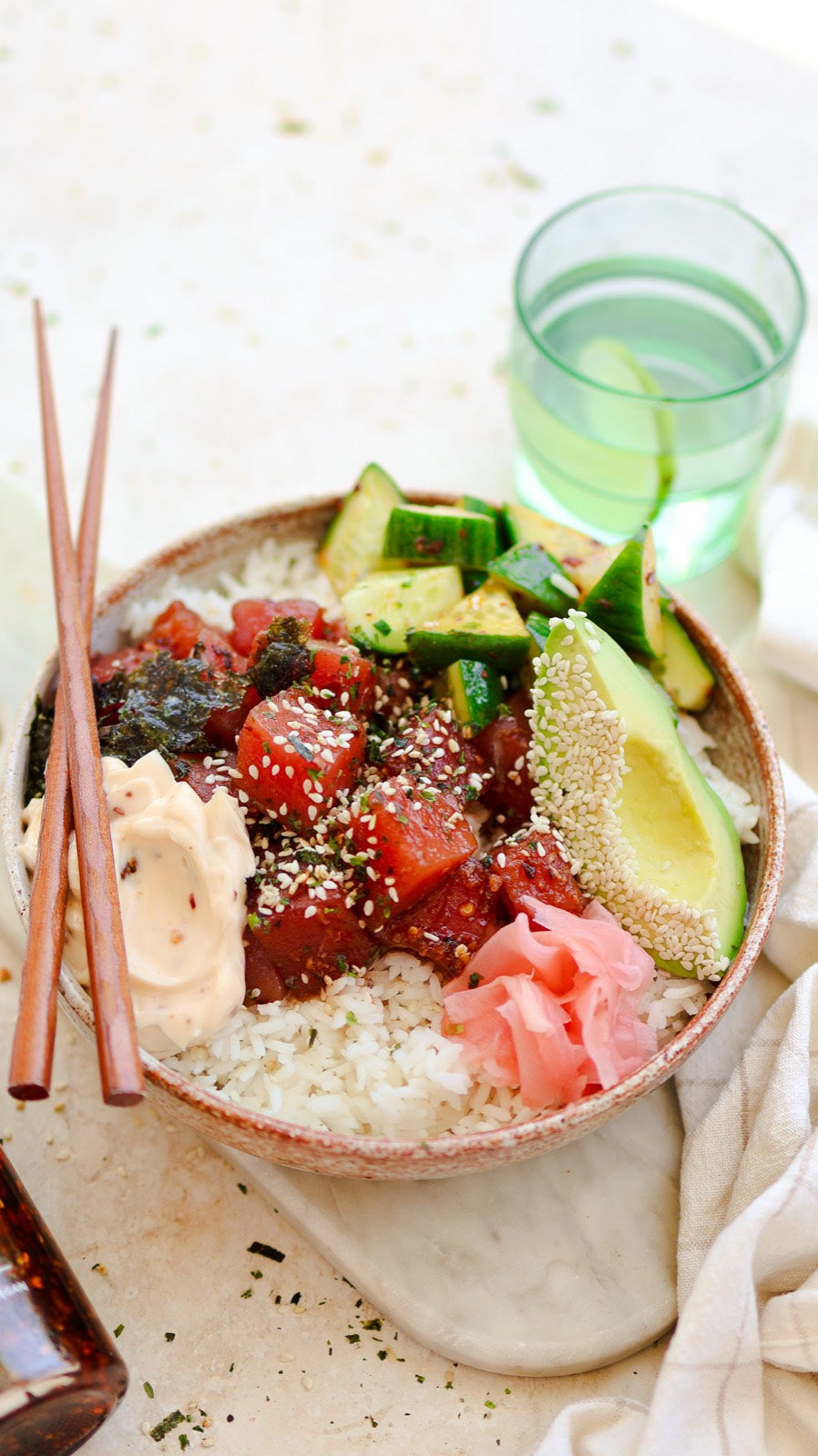 Spicy Crispy Chilli Tuna Bowls