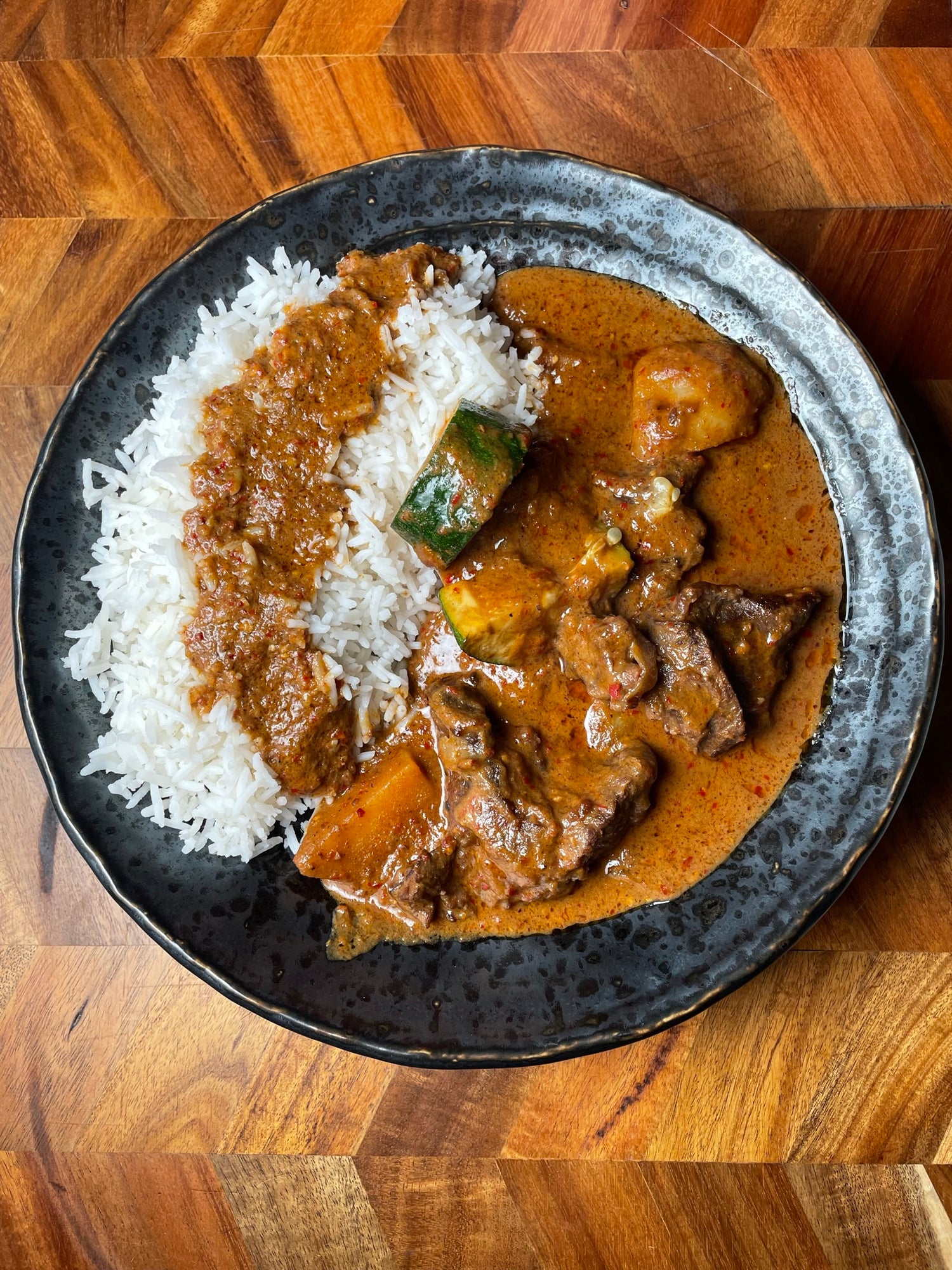 Beef Umami Curry with Zucchini