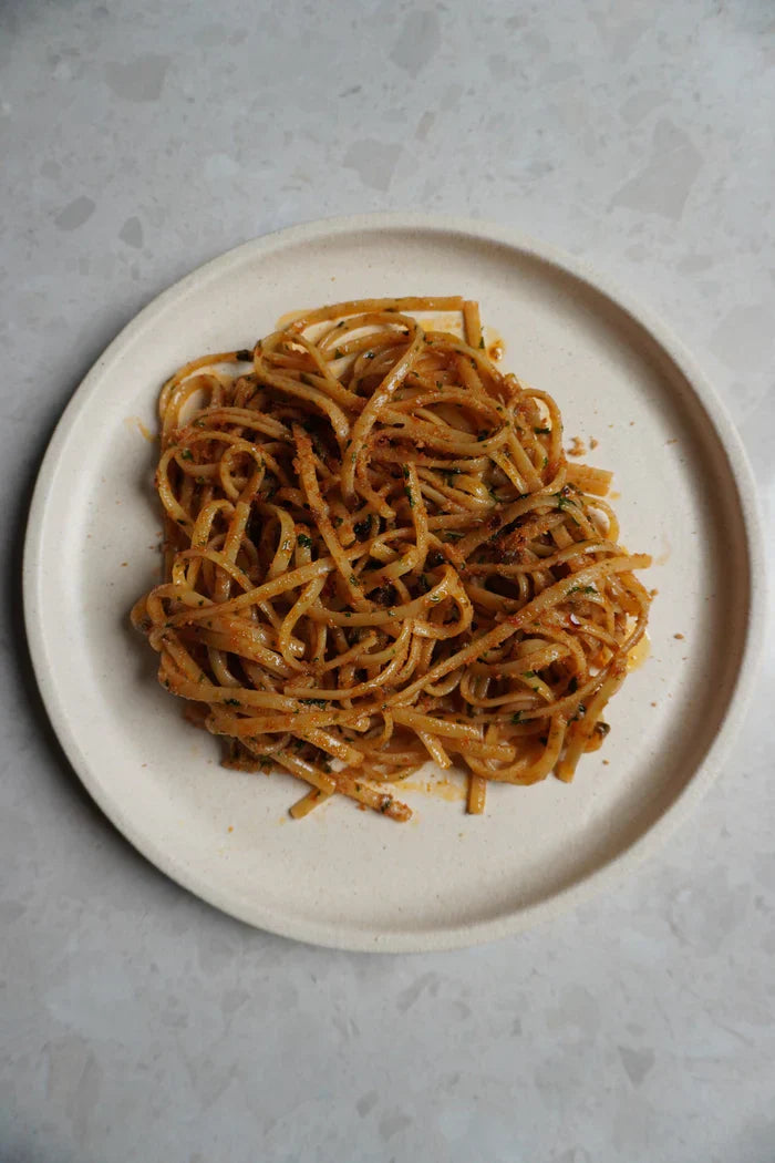 Anchovy Pasta with UmamiPapi