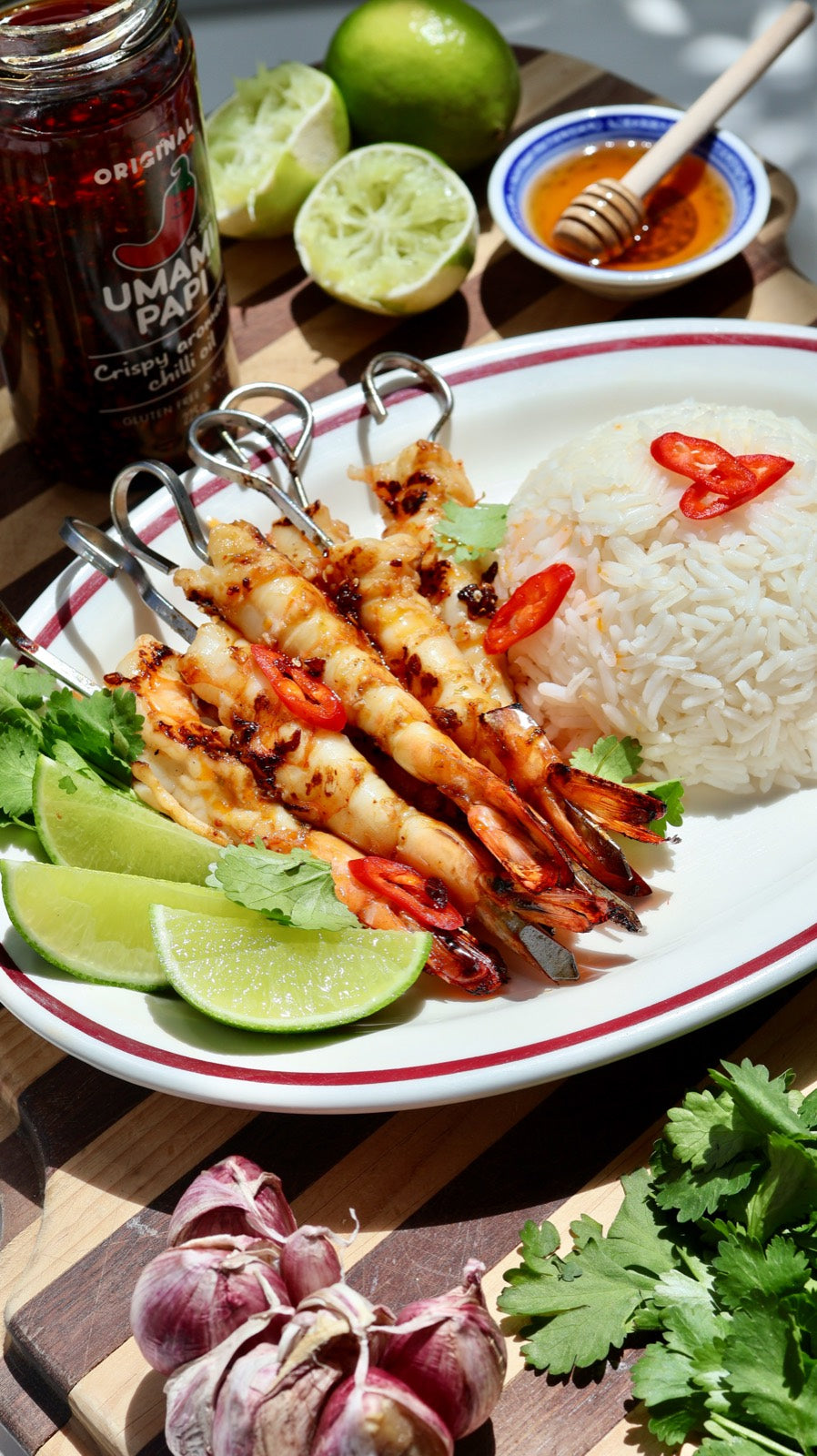 Chilli & Lime BBQ Prawns