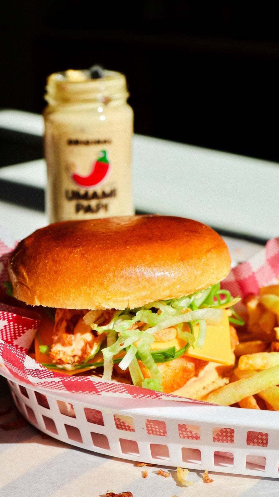 Crispy Fish Burgers with Chilli Mayo