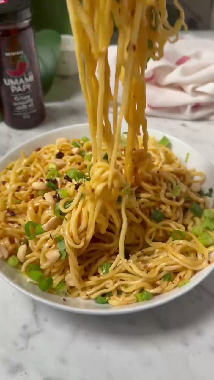 Sizzling Chilli Oil Noodles