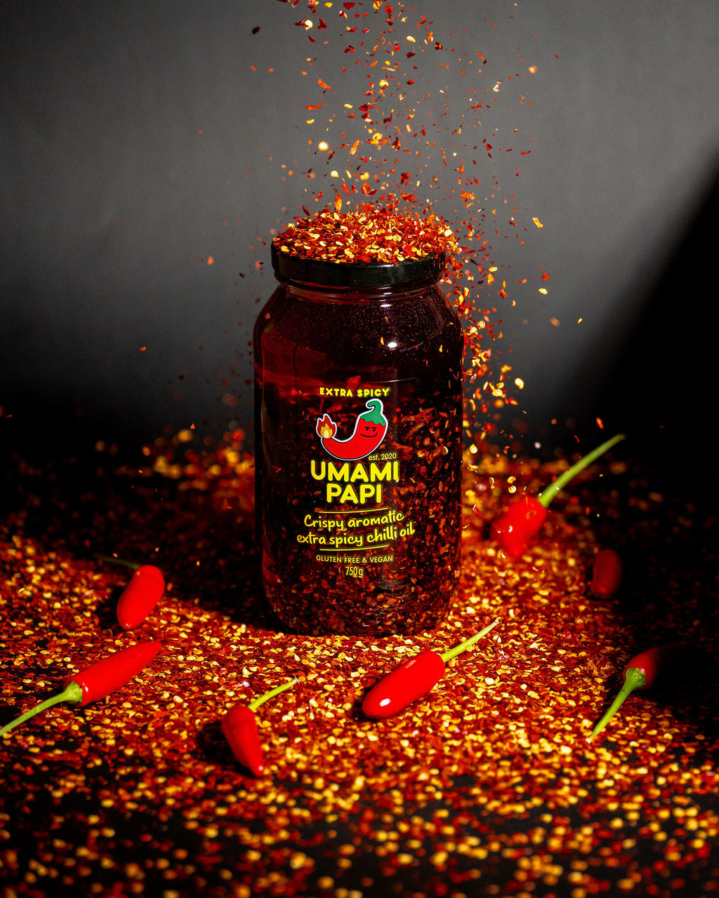 Extra Spicy Crunchy Chilli Oil
