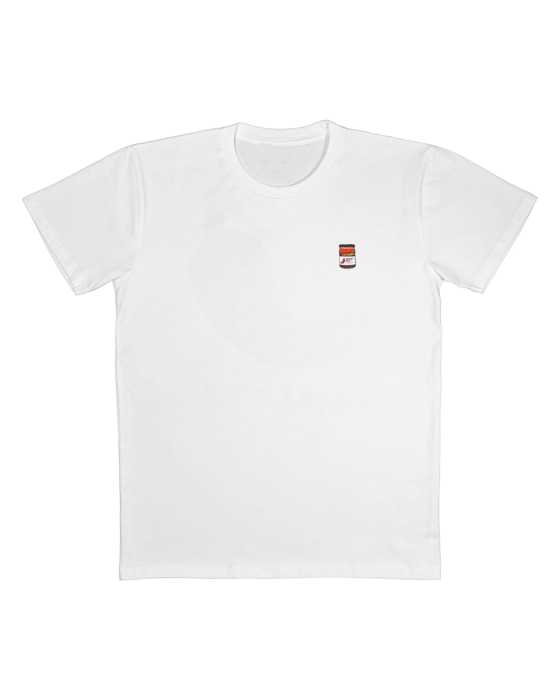 small chilli log white t-shirt